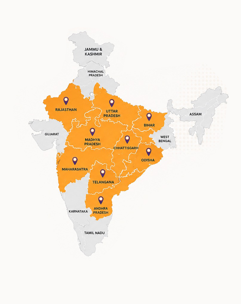 Kalakunj Foundation presence across India