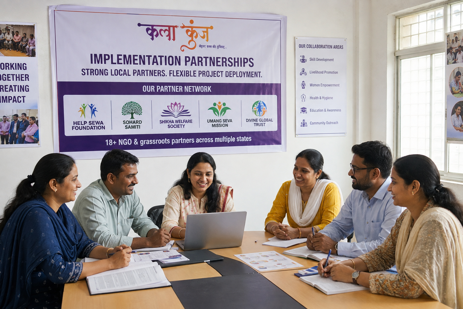 Kalakunj Foundation implementation partner network
